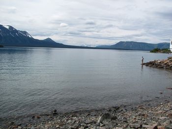 Atlin Lake, BC from shore #2
