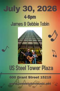 James & Debbie Tobin Live Music