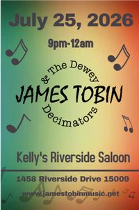 James Tobin & The Dewey Decimators Live Music