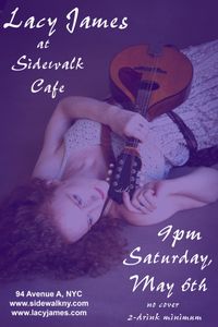 Lacy James at Sidewalk NYC
