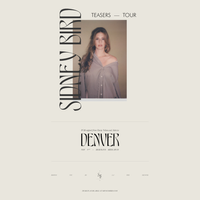 Darcy Nelson supporting Sidney Bird in Denver