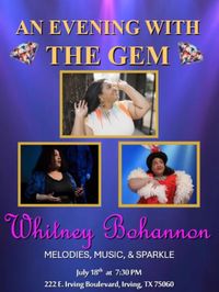 An Evening With The Gem - Whitney Bohannon