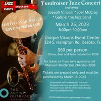 The Artist Outreach Fundraiser