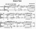 Michael's Theme for Cello and Bass