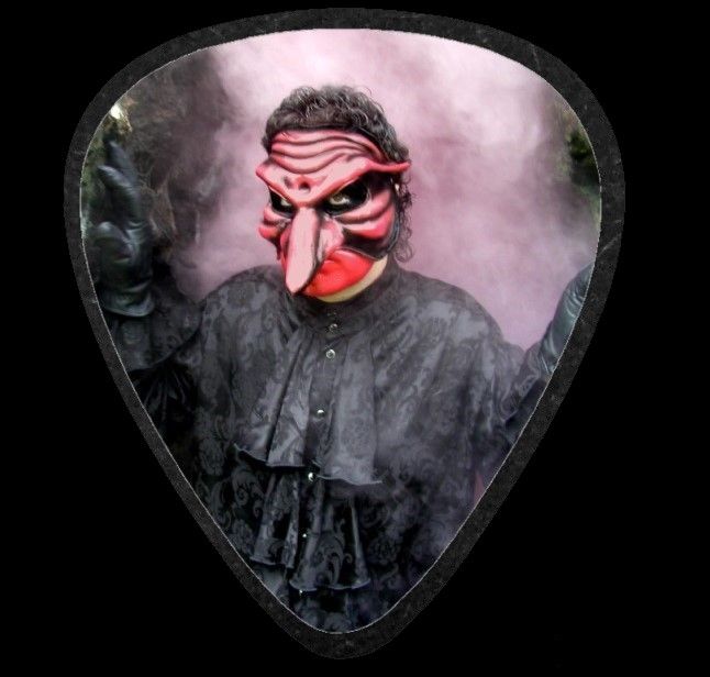 Guitar Pick(Black with fog) 