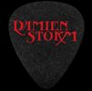 Guitar Pick(Black with fog) 