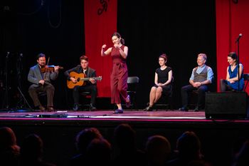 Performing with George Keith Accompanying Kieran Jordan
