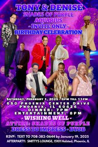 Tony & Denise Shades of Purple Aquarius