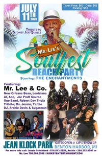 Mr. Lee's Soulfest Beach Party - Starring the Enchantments - Featuring Tricia Tribble