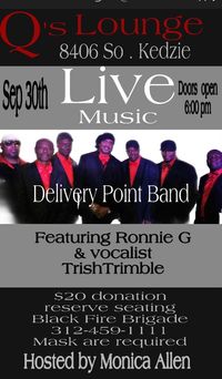 Delivery Point Band Featuring Ronnie G and Vocalist Tricia Tribble