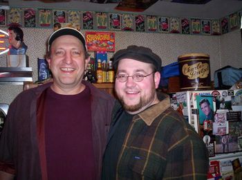 Lonesome Bob and Hayseed (photo by Hilary Hanes)
