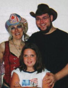 Hayseed with Lucinda and Emily
