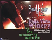 Brian McKelvey Live Debut at Bella Vista Winery