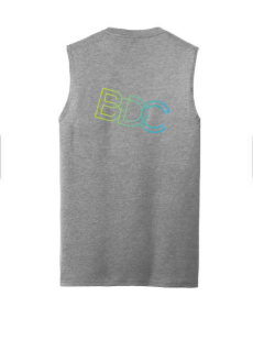 "Downside Up/BDC" (District V.I.T.) Men's Muscle Tank