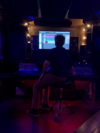 Tracking the new album
