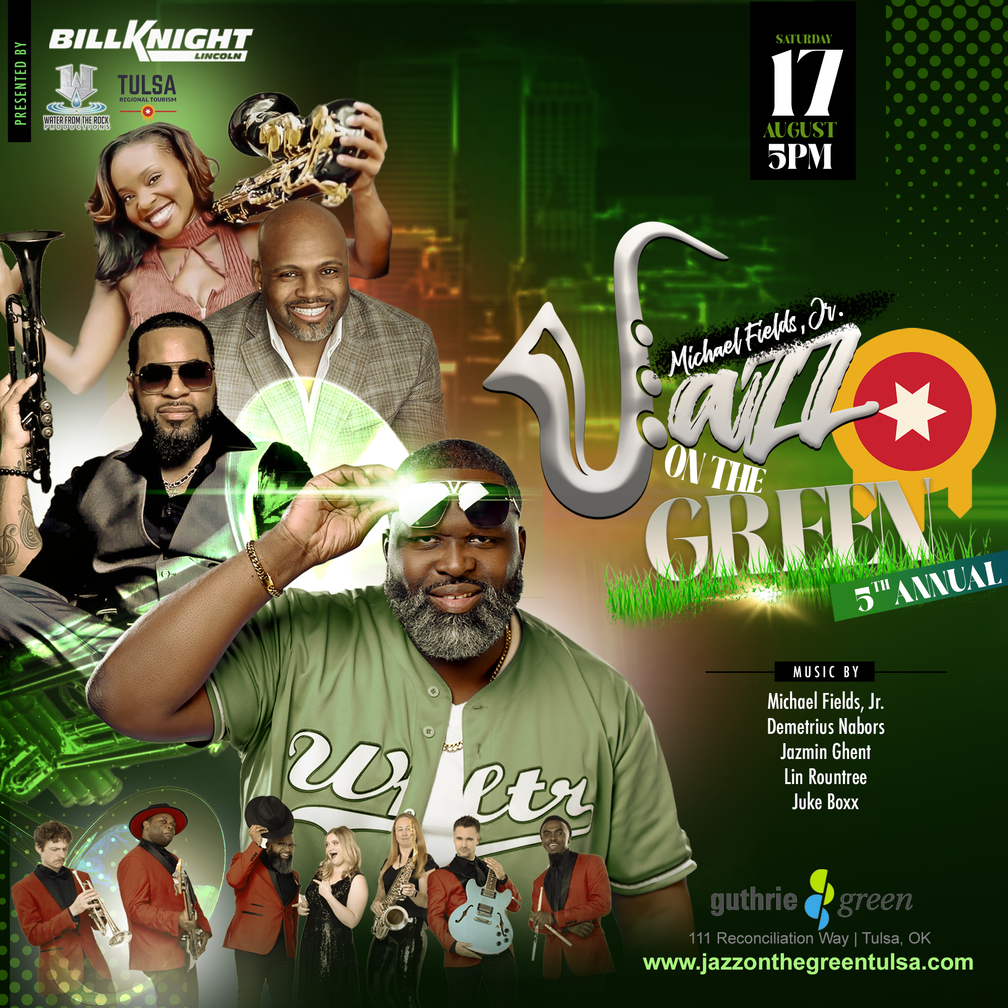 Jazz On The Green Tulsa - About