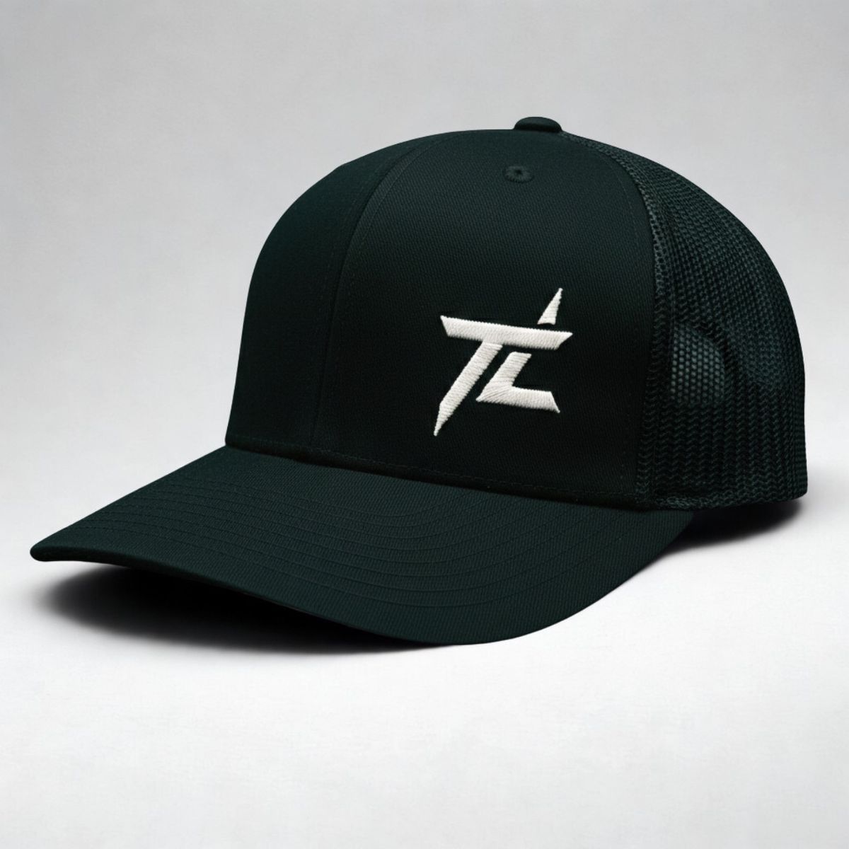 Black/Black “TL” Logo Hat 