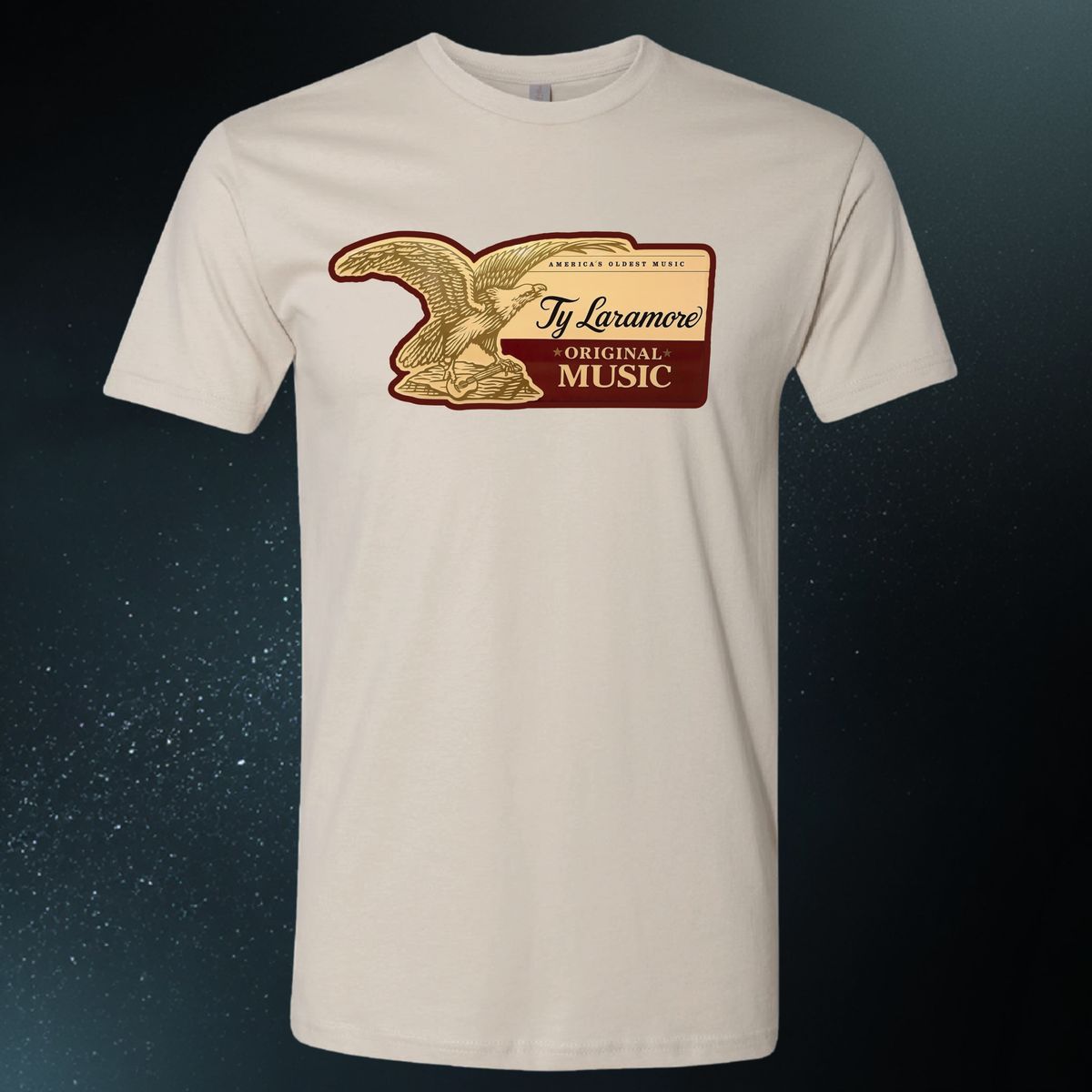 Unisex- “Original Music” Heritage Eagle Tee
