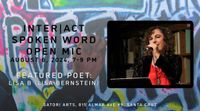 Lisa B (Lisa Bernstein) Santa Cruz Book Launch for "God in Her Ruffled Dress" with open mic
