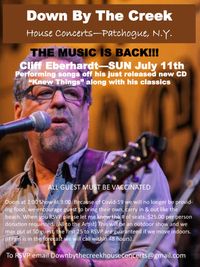 Cliff Eberhardt - LIVE IN CONCERT - NOT online
