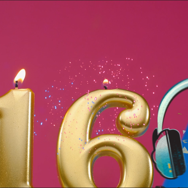Happy Sweet Sixteen-w/music and vocals