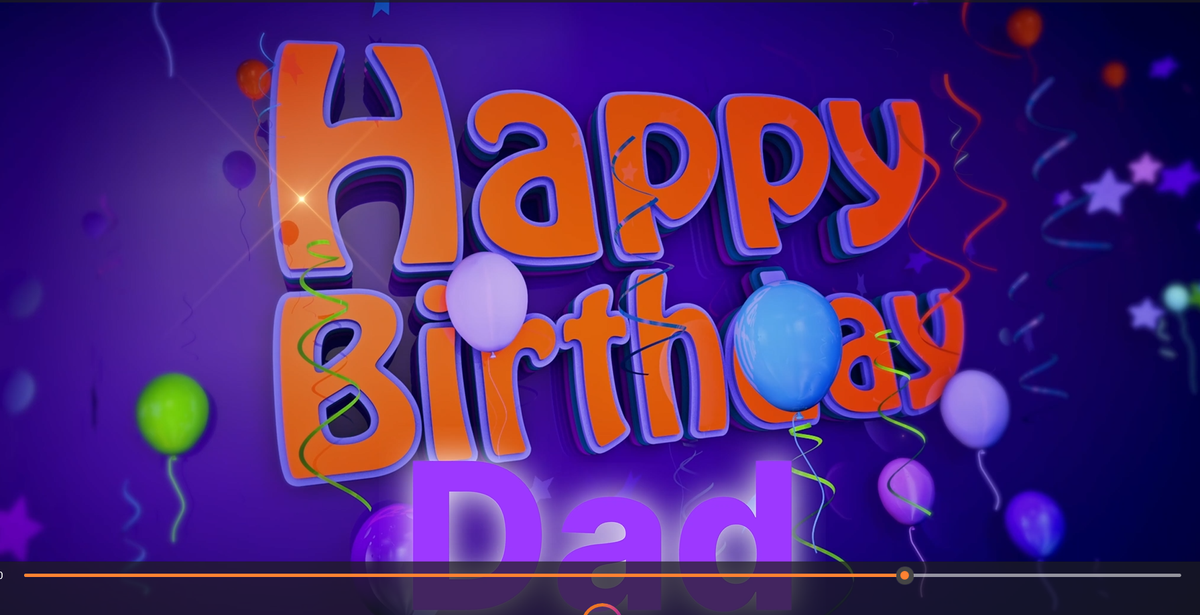 Happy Birthday Dad