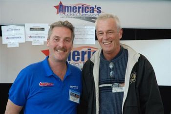 Terry and Steve Sommers of WLW 700 XM Satelite Radio.
