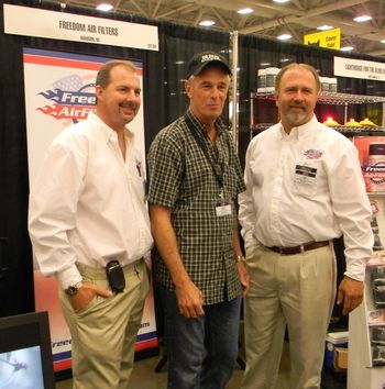Terry and John Orlowski fo Freedom Air Filters.
