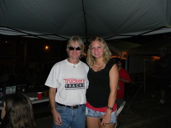 Doug Jones and Jazzy.

