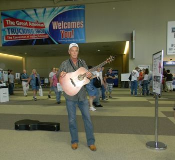 Terry outside of the GATS.
