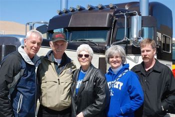 The Wooley family came out to enjoy the show and show their support.
