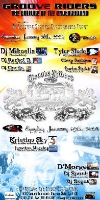 Jan 28,29 @ Grooveriders :: Locals Weekend
