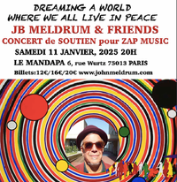 JB MELDRUM & FRIENDS Benefit Concert / Concert de Soutien ZAP Music