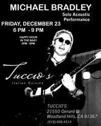 Michael Bradley Solo Acoustic Performance