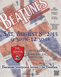 The Beatunes in STUDIO CITY with Michael Bradley   
