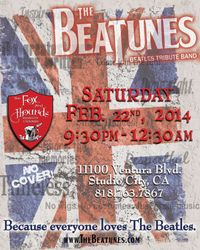 Michael Bradley  with THE BEATUNES IN STUDIO CITY!!