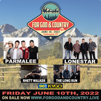 For God and Country Live