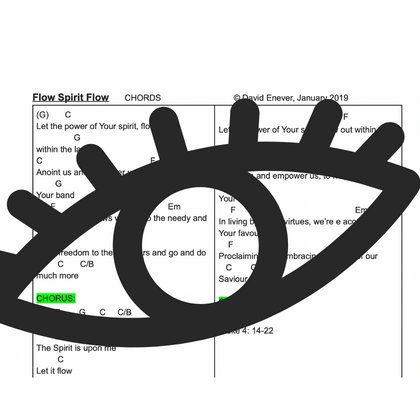 Flow Spirit Flow PDF Chord Page