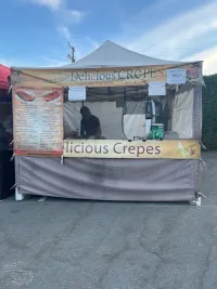 Patti Maxine sitting in with Peter Thomas at Felton Farmers Market