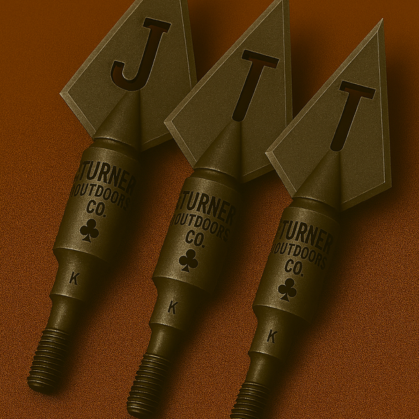 TOD - Triangular JTT TRI-Blade Broadheads 