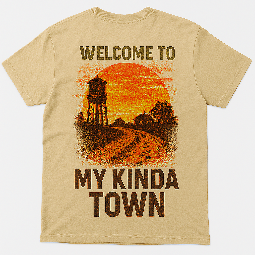 County Line Sunset TEE 