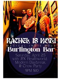Modern Daybreak, Rachel is Kozi, JFK Healthworld, Crow Party at The Burlington