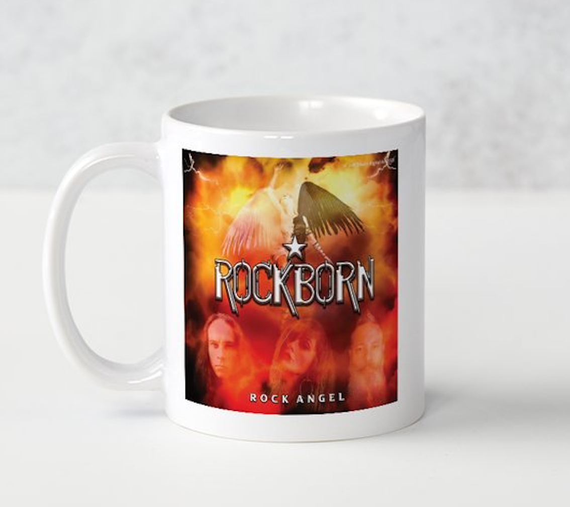 Mug...2-Sided...Rock Angel Text