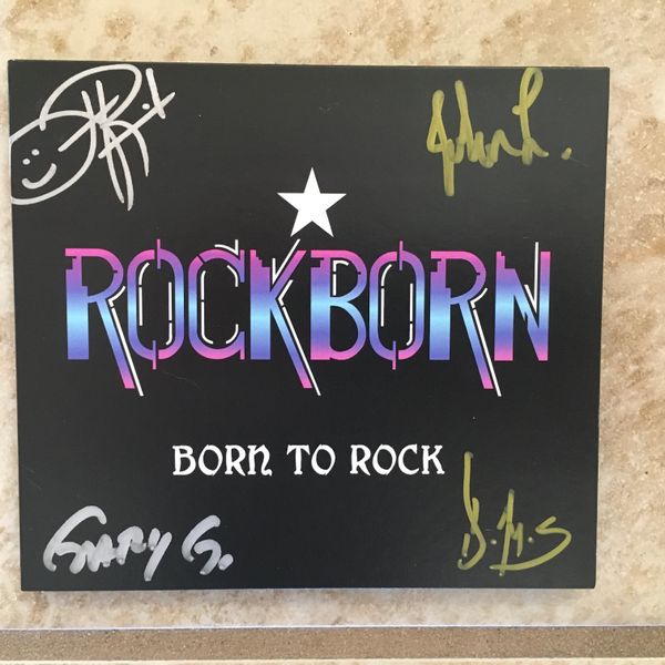 Born To Rock - CD - (signed)
