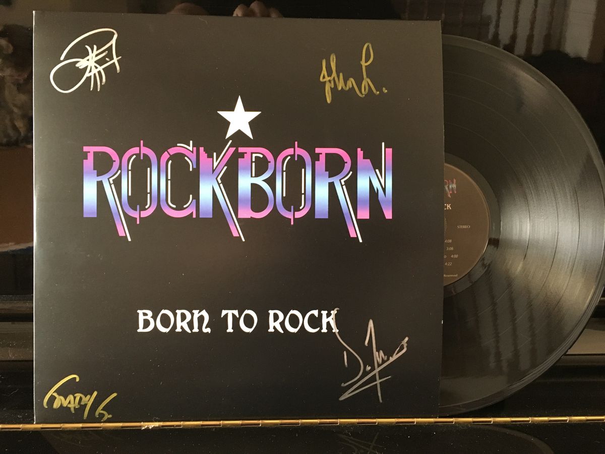 Born To Rock - Vinyl LP - (signed)