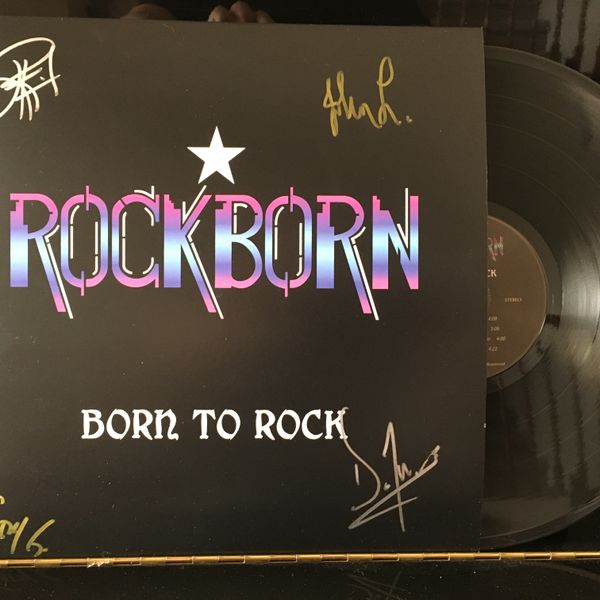 Born To Rock - Vinyl LP - (signed)
