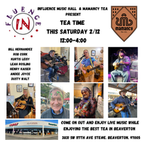 Influence Music Hall and Mamancy Tea Present Tea Time