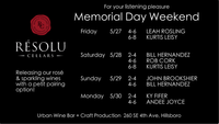 Music at Résolu Cellars
