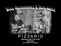 Bill Hernandez and Rob Cork at Pizzario!