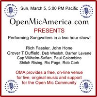 Rob Cork solo on Open Mic America